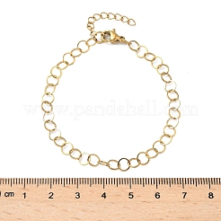 304 Stainless Steel Rolo Chains Bracelets for Women&nbsp;BJEW-U043-02G