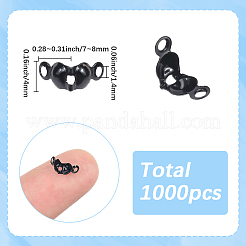 5 Bags Alloy Bead Tips&nbsp;FIND-SC0014-37
