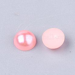 ABS Plastic Imitation Pearl Cabochons&nbsp;SACR-S738-6mm-Z17