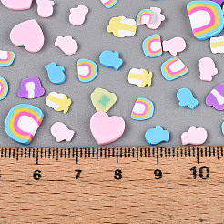 Handmade Polymer Clay Cabochons&nbsp;CLAY-N013-05