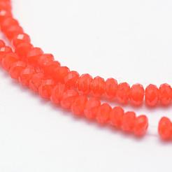 Opaque Glass Beads Strands&nbsp;EGLA-J144-NB03