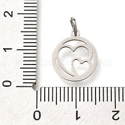 304 Stainless Steel Charms&nbsp;STAS-Z119-08P