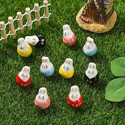 10Pcs 5 Colors Handmade Porcelain Beads&nbsp;PORC-CJ0001-48