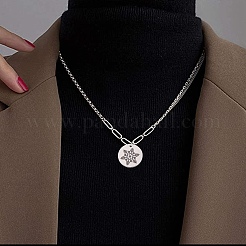 304 Stainless Steel Pendants&nbsp;STAS-CJ0002-15