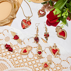 Zinc Alloy Pendants&nbsp;FIND-WH0816-200C-KCG
