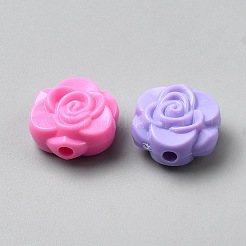 Opaque Acrylic Beads&nbsp;MACR-WH20003-18A