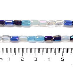 Electroplate Glass Beads Strands&nbsp;EGLA-D030-08D