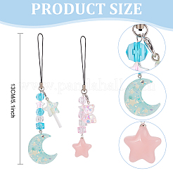 Cell Phone Strap Charm&nbsp;HJEW-PH01854