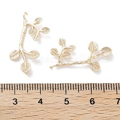 Brass Connector Charms&nbsp;KK-C077-06G