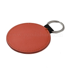 Sport Theme PU Leather Keychain&nbsp;SJEW-K002-08P-02