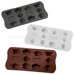 3Pcs 3 Colors DIY Silicone Molds&nbsp;DIY-TA0015-34
