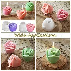 1 Set 2Pcs 3D Rose Silicone Candle Molds&nbsp;ST-CJ0007-66