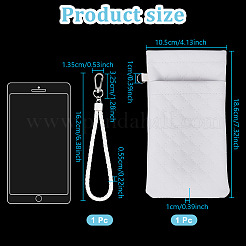 Imitation Leather Eyeglass Cases&nbsp;AJEW-WH0077-083B