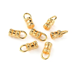 Brass Cord End&nbsp;FIND-WH0056-88C-G