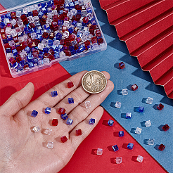 360Pcs 3 Colors Electroplate Glass Beads&nbsp;EGLA-PH0001-99