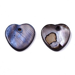 Natural Freshwater Shell Charms&nbsp;SHEL-R113-17B