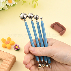 4Pcs Plastic Double Heads Modeling Clay Sculpting Tools Set&nbsp;TOOL-SP0001-08