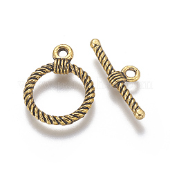 Alloy Toggle Clasps&nbsp;X1-PALLOY-F178-01AG