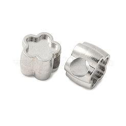 304 Stainless Steel European Beads&nbsp;STAS-D307-04B-P