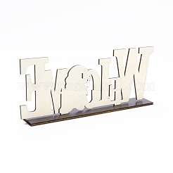Natural Wood Desktop Ornament&nbsp;DJEW-C007-06