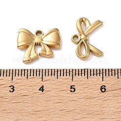 10Pcs 304 Stainless Steel Pendants&nbsp;STAS-P426-05G
