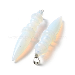Natural & Synthetic Mixed Gemstone Pendants&nbsp;G-C187-02