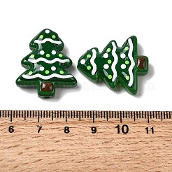 Christmas Theme Handmade Lampwork Beads&nbsp;LAMP-I027-07Y