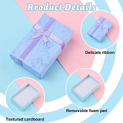 12Pcs 3 Colors Cardboard Paper Necklace Boxes&nbsp;CON-FS0001-18