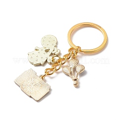 Hot Air Balloon/Camera/Bicycle Alloy Enamel Pendant Keychain&nbsp;KEYC-JKC00418