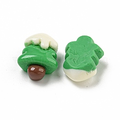 Christmas Theme Opaque Resin Decoden Cabochons&nbsp;CRES-B022-01J