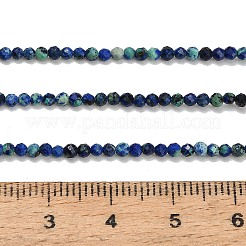 Natural Chrysocolla and Lapis Lazuli Beads Strands&nbsp;GG-CBA77FB-B05-2mm