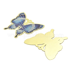 Brass Enamel Pendants&nbsp;KK-Z088-01LG-01