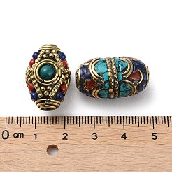 Handmade Tibetan Style Beads&nbsp;KK-G473-02AG