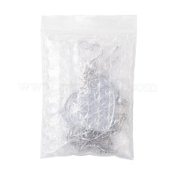 Stainless Steel Portable Lipstick Pouch Pendant Decorations&nbsp;HJEW-FS00104