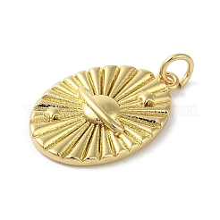 Rack Plating Brass Pendants&nbsp;KK-C052-30G
