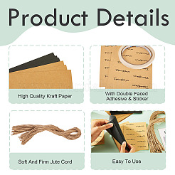 50 Sets 2 Colors Kraft Paper Bouquet Wrapping Paper&nbsp;DIY-TA0011-45
