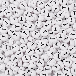 500Pcs Acrylic Beads&nbsp;SACR-TA0001-55T