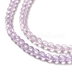 Transparent Gradient Color Glass Beads Strands&nbsp;X1-GLAA-H021-01B-26