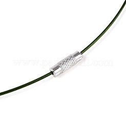 201 Stainless Steel Wire Necklace Cord&nbsp;SW001-2