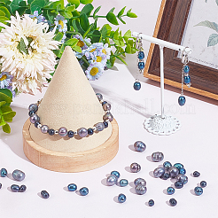 60Pcs 3 Style Natural Cultured Freshwater Pearl Beads&nbsp;PEAR-WR0001-06