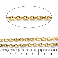 304 Stainless Steel Rolo Chains&nbsp;CHS-R020-08G-05