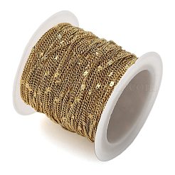 304 Stainless Steel Curb Chains&nbsp;CHS-C015-09G