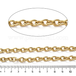 304 Stainless Steel Rolo Chains&nbsp;CHS-R020-08G-06