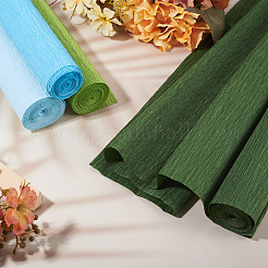 4 Rolls 4 Colors Crepe Paper Rolls&nbsp;DIY-TA0013-18B