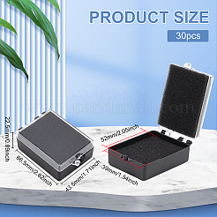 Rectangle Plastic Denture Storage Boxes&nbsp;CON-WH0084-69B