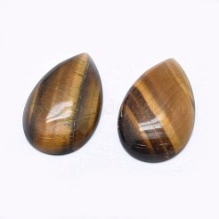 Natural Tiger Eye Cabochons&nbsp;G-P384-I01