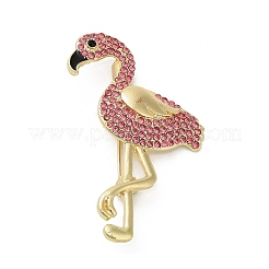Animal Alloy Rhinestone Brooches for Clothes&nbsp;JEWB-C046-04B-LG