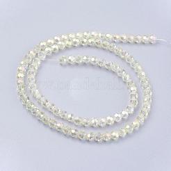 Electroplate Glass Beads Strands&nbsp;EGLA-D021-70