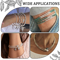 60Pcs 3 Styles 925 Sterling Silver Beads&nbsp;STER-SC0001-25