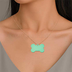 Pet Aluminium Pendants&nbsp;ALUM-CJ0001-08